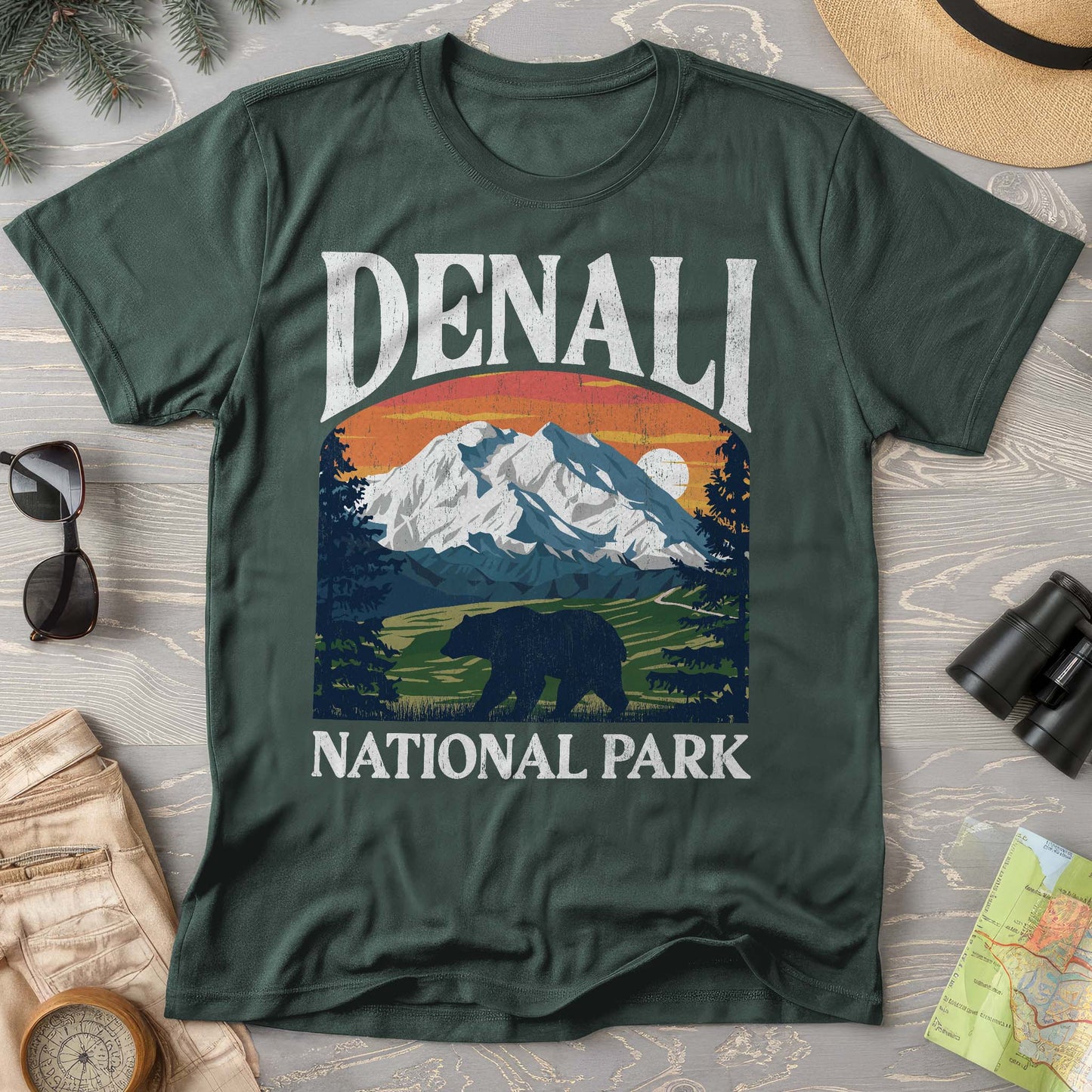 Denali National Park "Big and Bold" T-Shirt