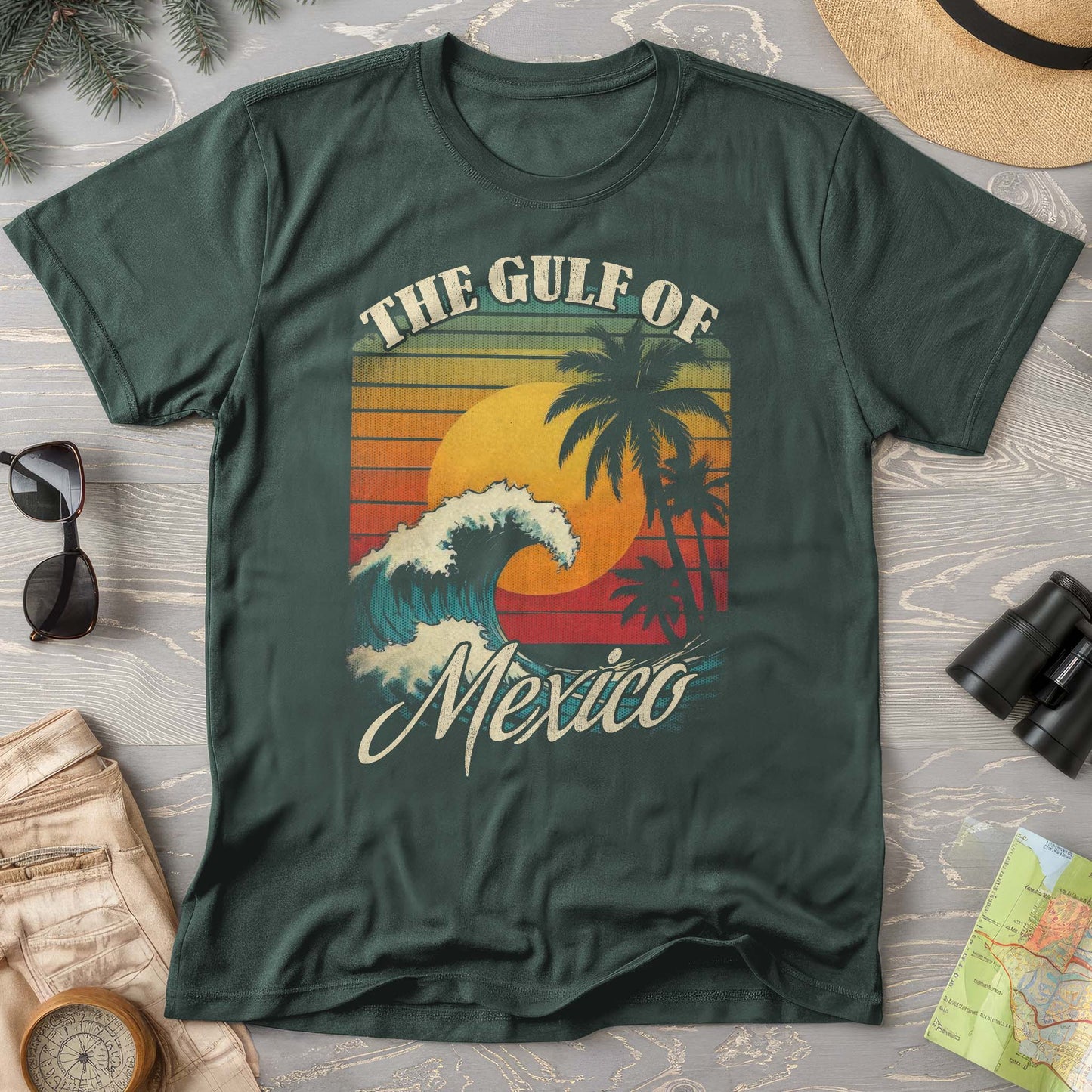 Gulf of Mexico "Retro Wave" T-Shirt