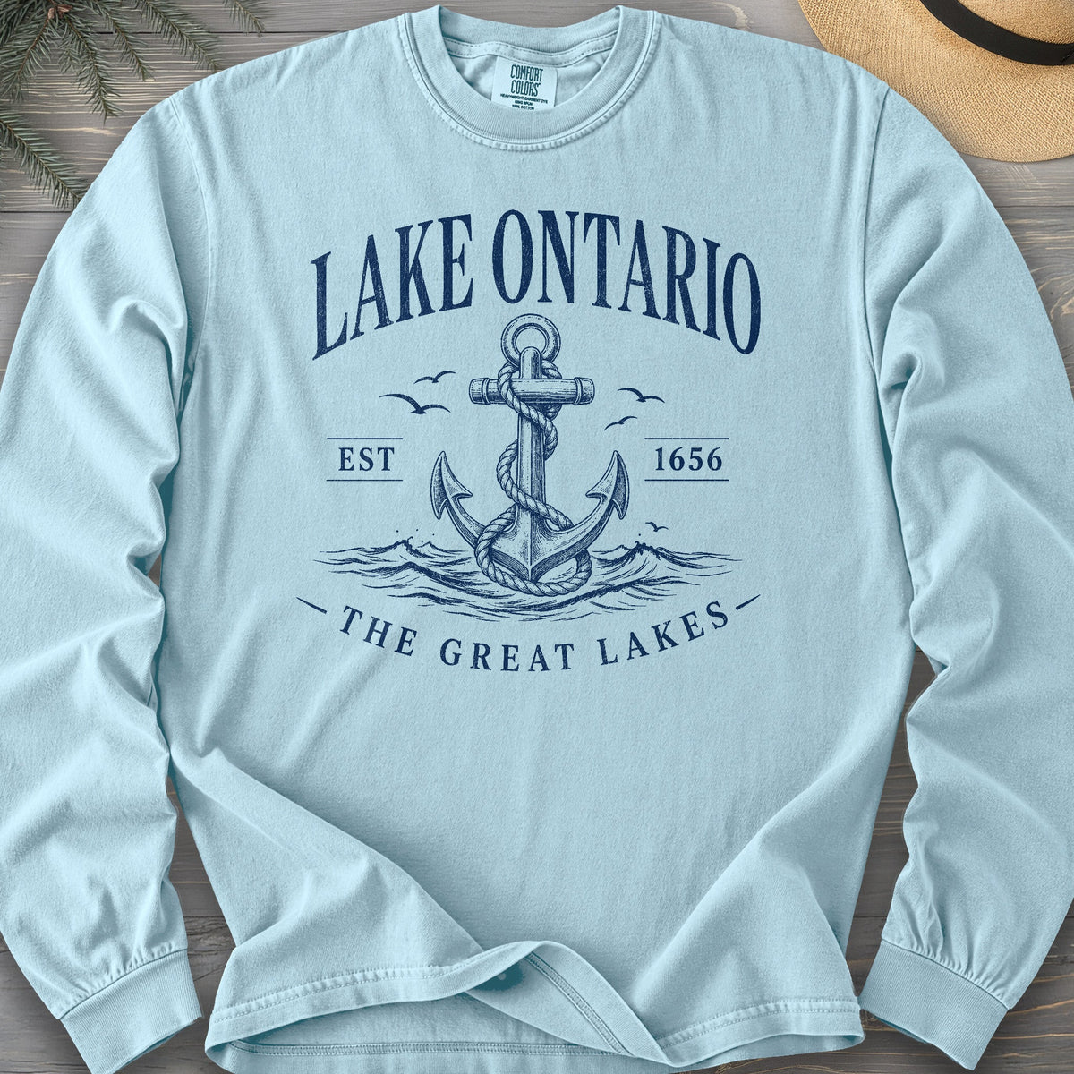 Lake Ontario Anchor Long Sleeve Shirt