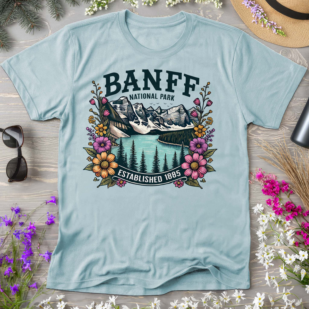 Banff National Park "Wildflower" T-Shirt