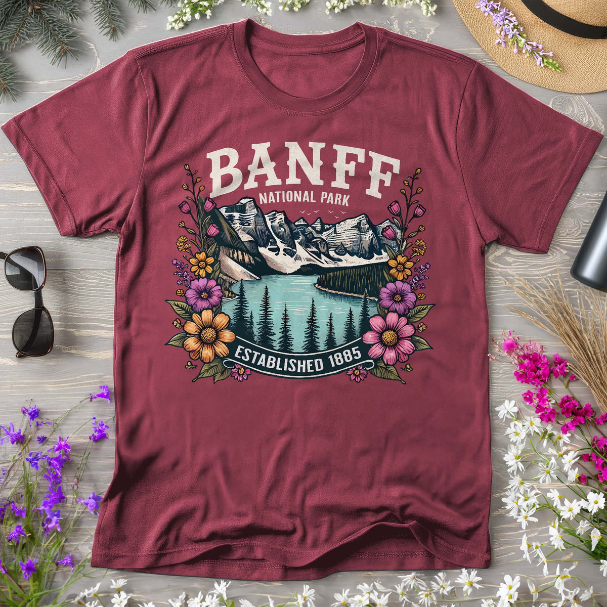 Banff National Park "Wildflower" T-Shirt