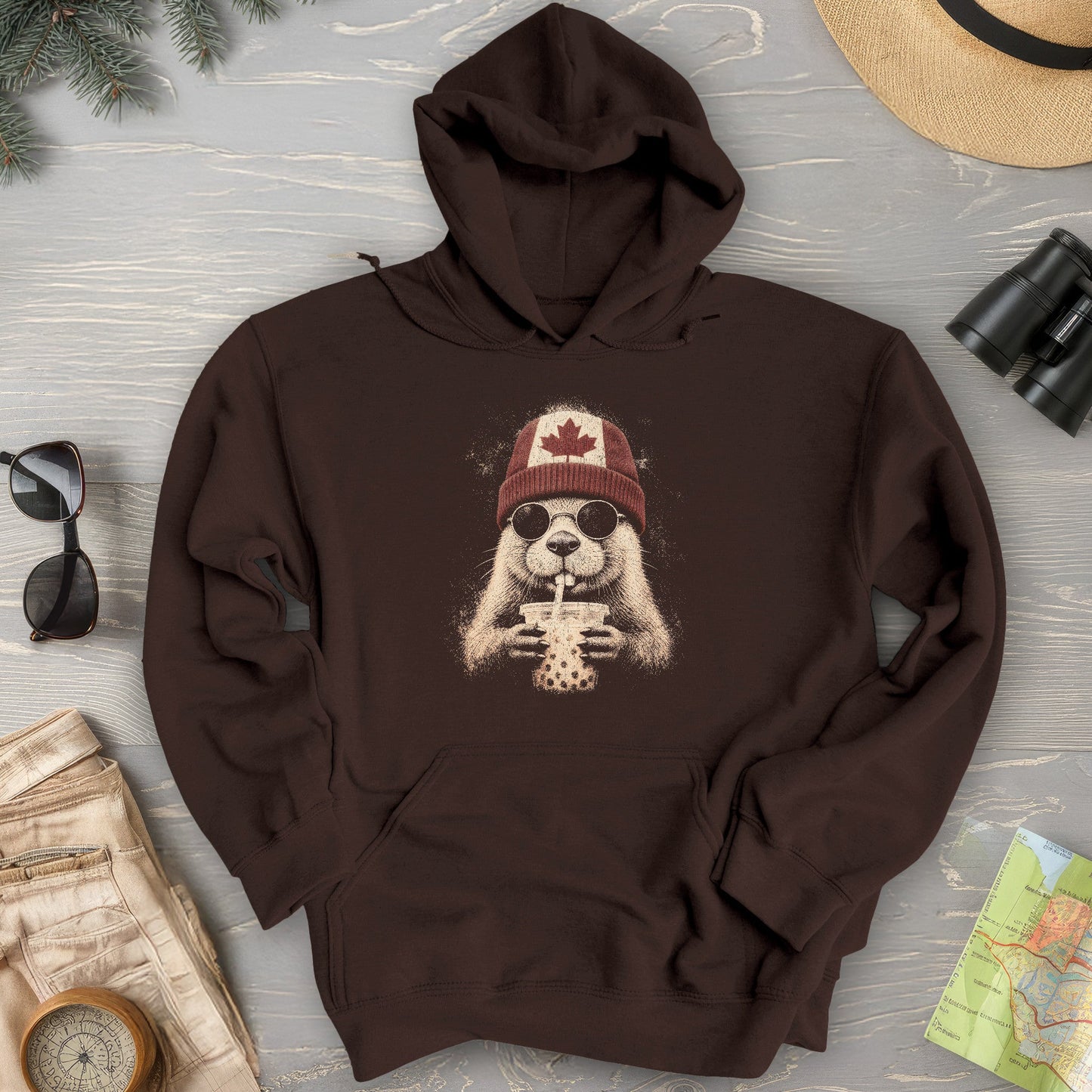 Canada Beaver Attitude Hoodie