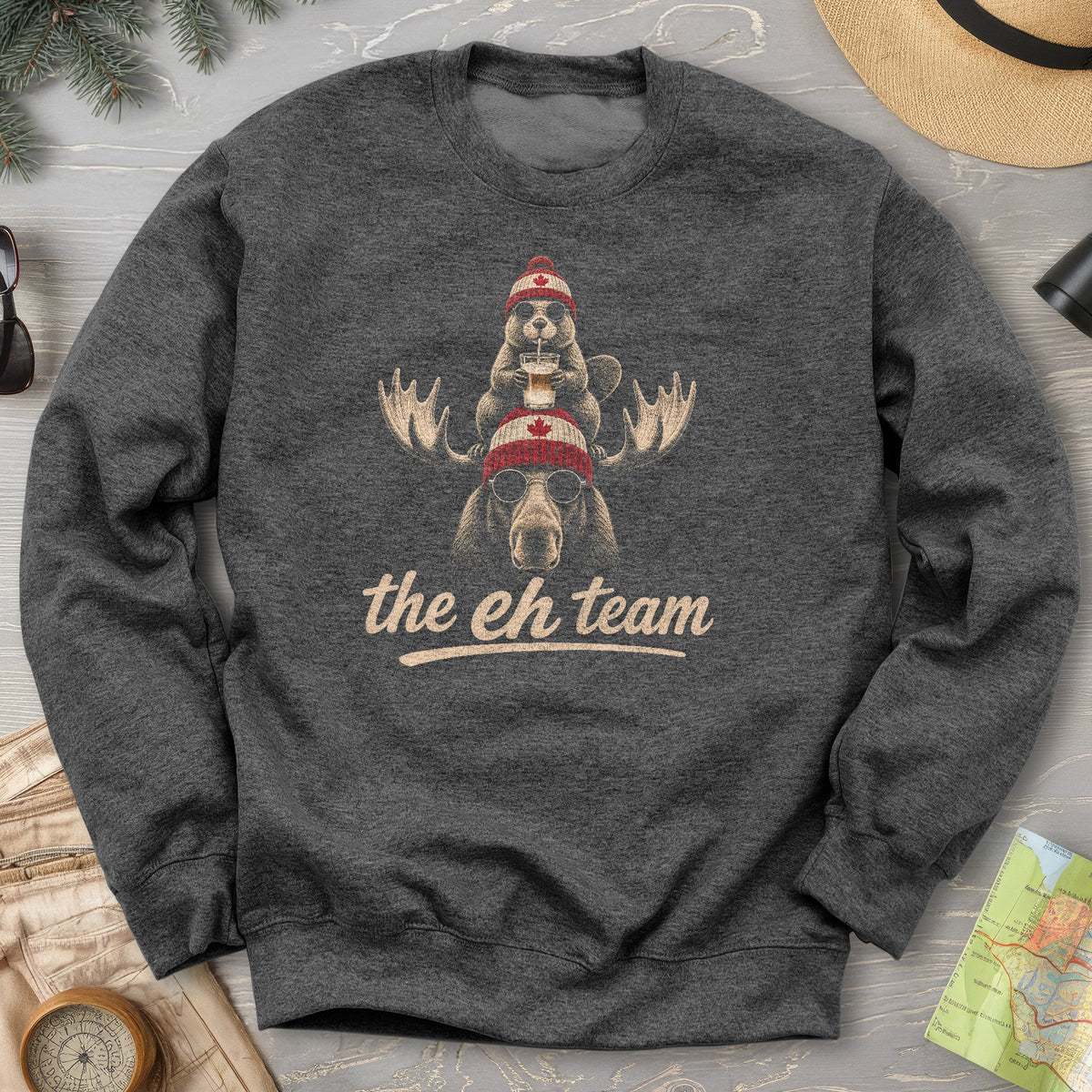 Beaver Moose Team Sweatshirt