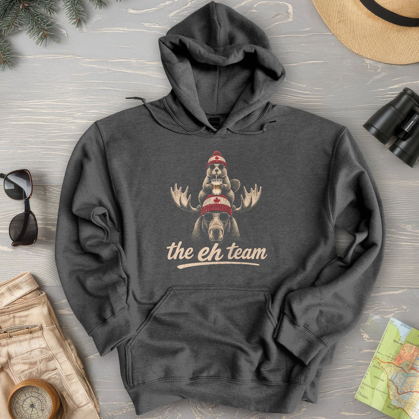Beaver Moose Team Hoodie