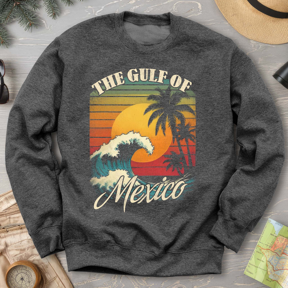 Gulf of Mexico "Retro Wave" Sweatshirt