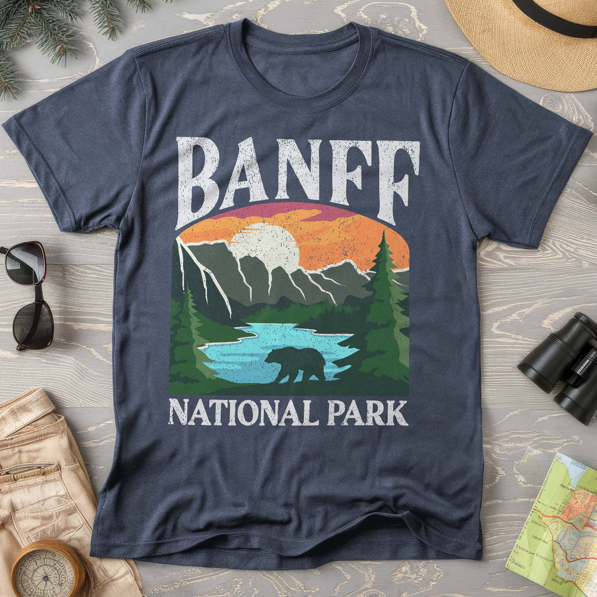 Banff National Park "Big and Bold" T-Shirt