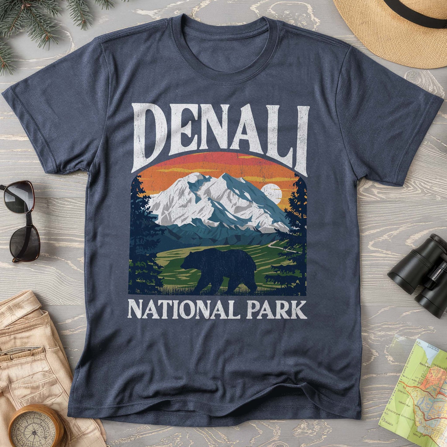 Denali National Park "Big and Bold" T-Shirt