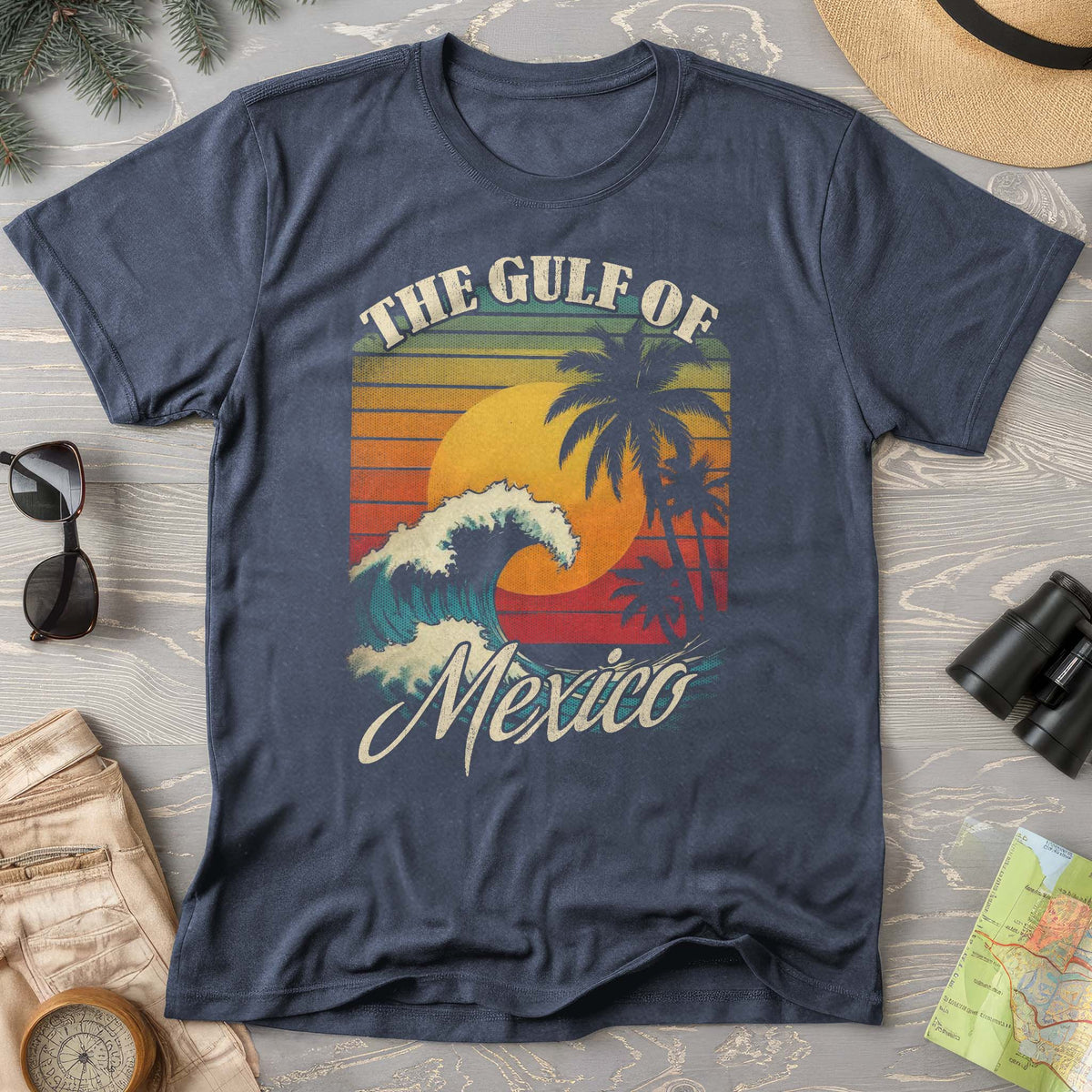 Gulf of Mexico "Retro Wave" T-Shirt
