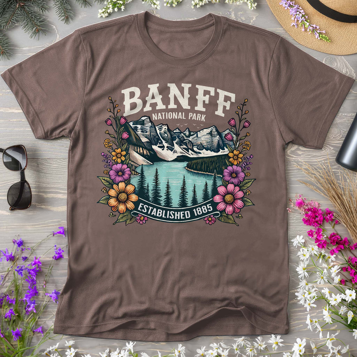 Banff National Park "Wildflower" T-Shirt