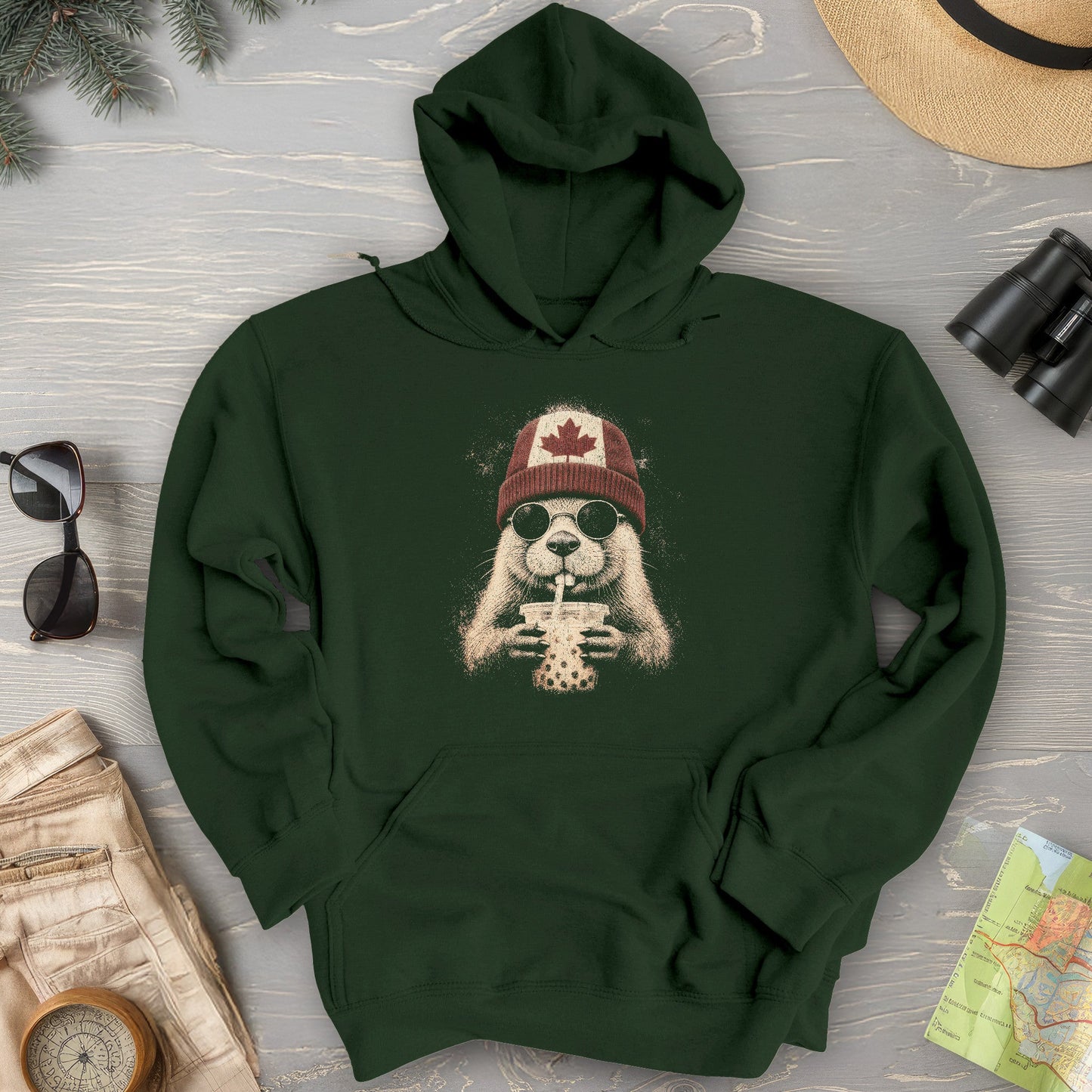 Canada Beaver Attitude Hoodie