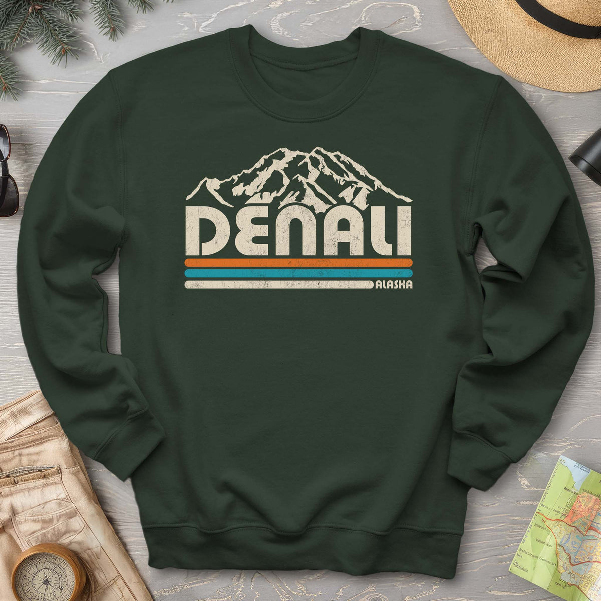 Denali Retro Stripe Sweatshirt