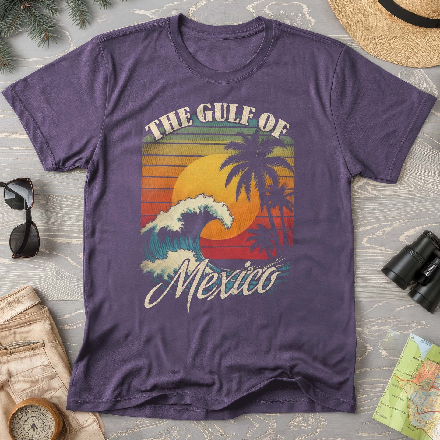 Gulf of Mexico "Retro Wave" T-Shirt