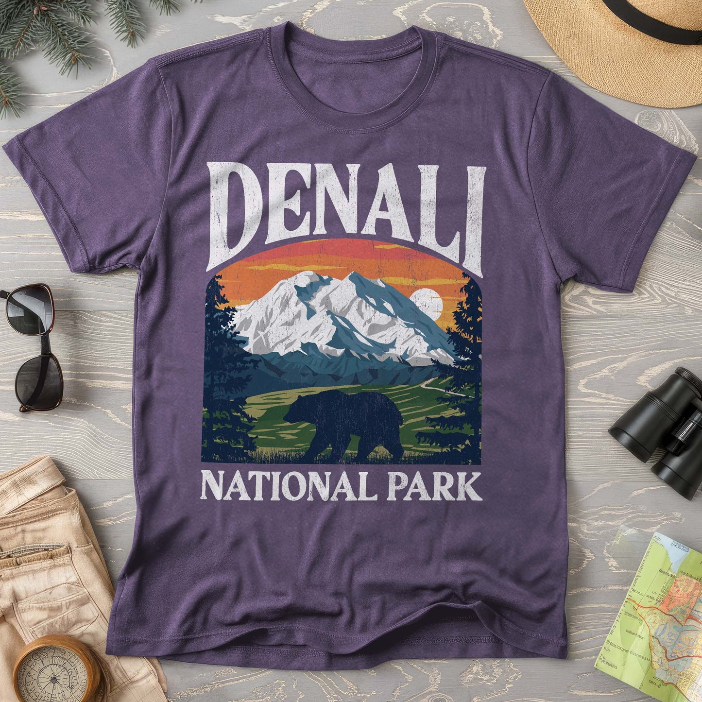 Denali National Park "Big and Bold" T-Shirt