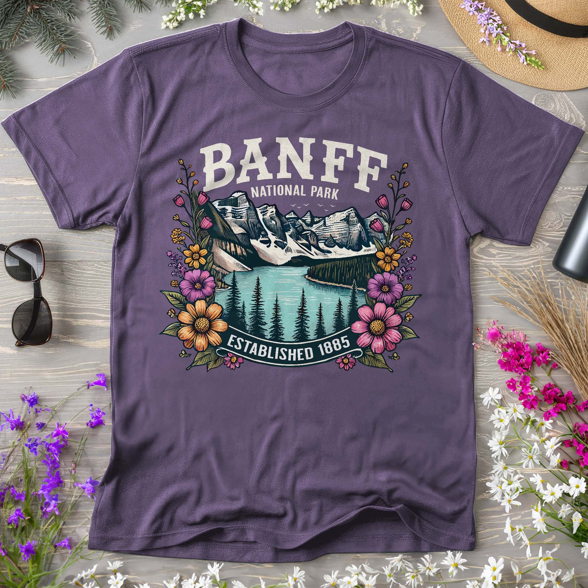 Banff National Park "Wildflower" T-Shirt