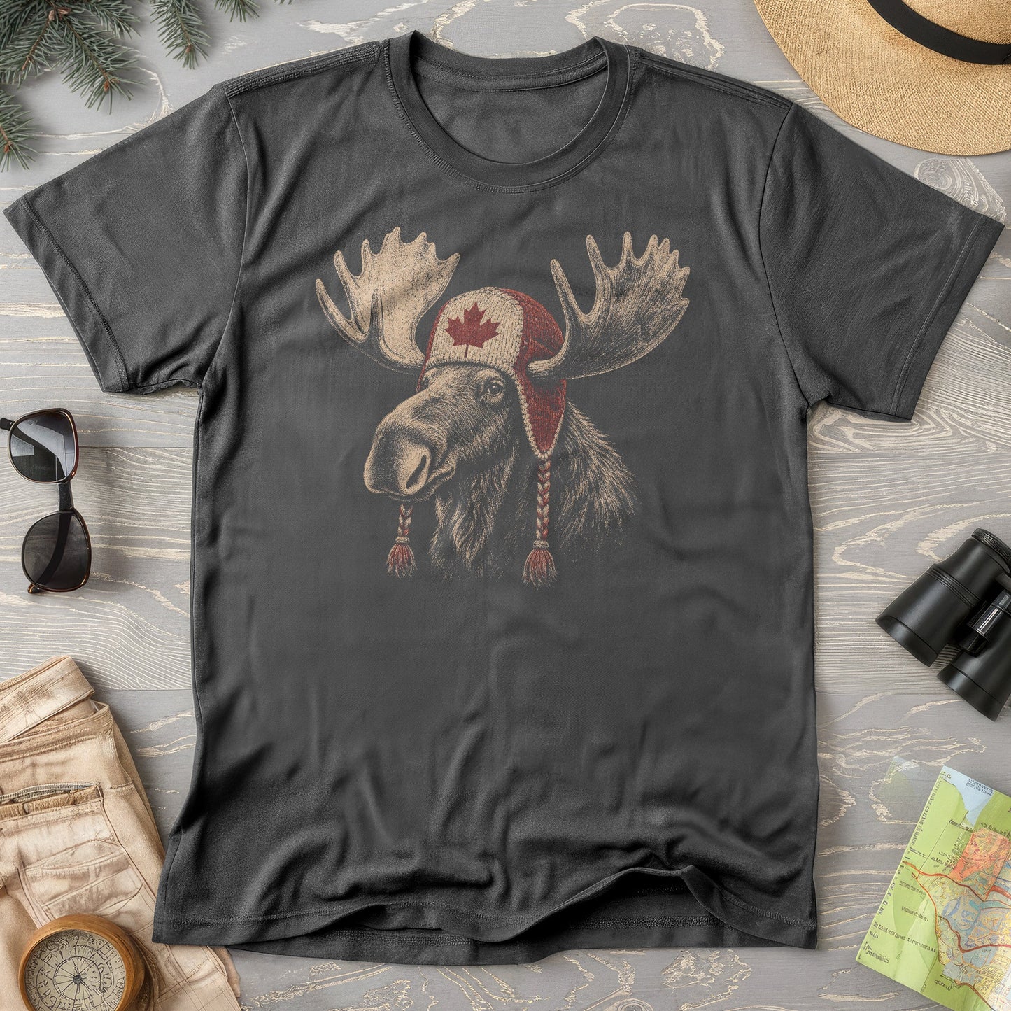 Canada Moose Cap T-Shirt