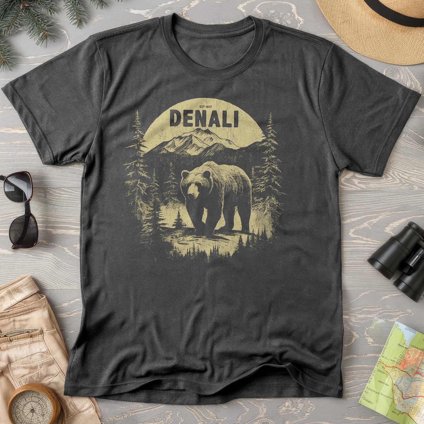Denali National Park "Grizzly Bear" T-Shirt