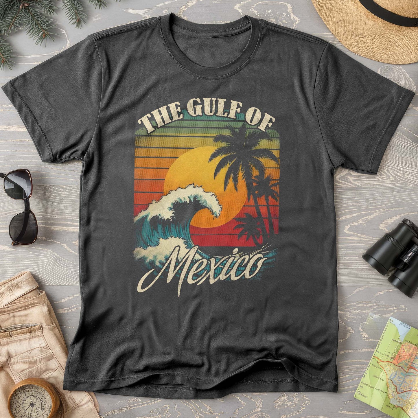 Gulf of Mexico "Retro Wave" T-Shirt