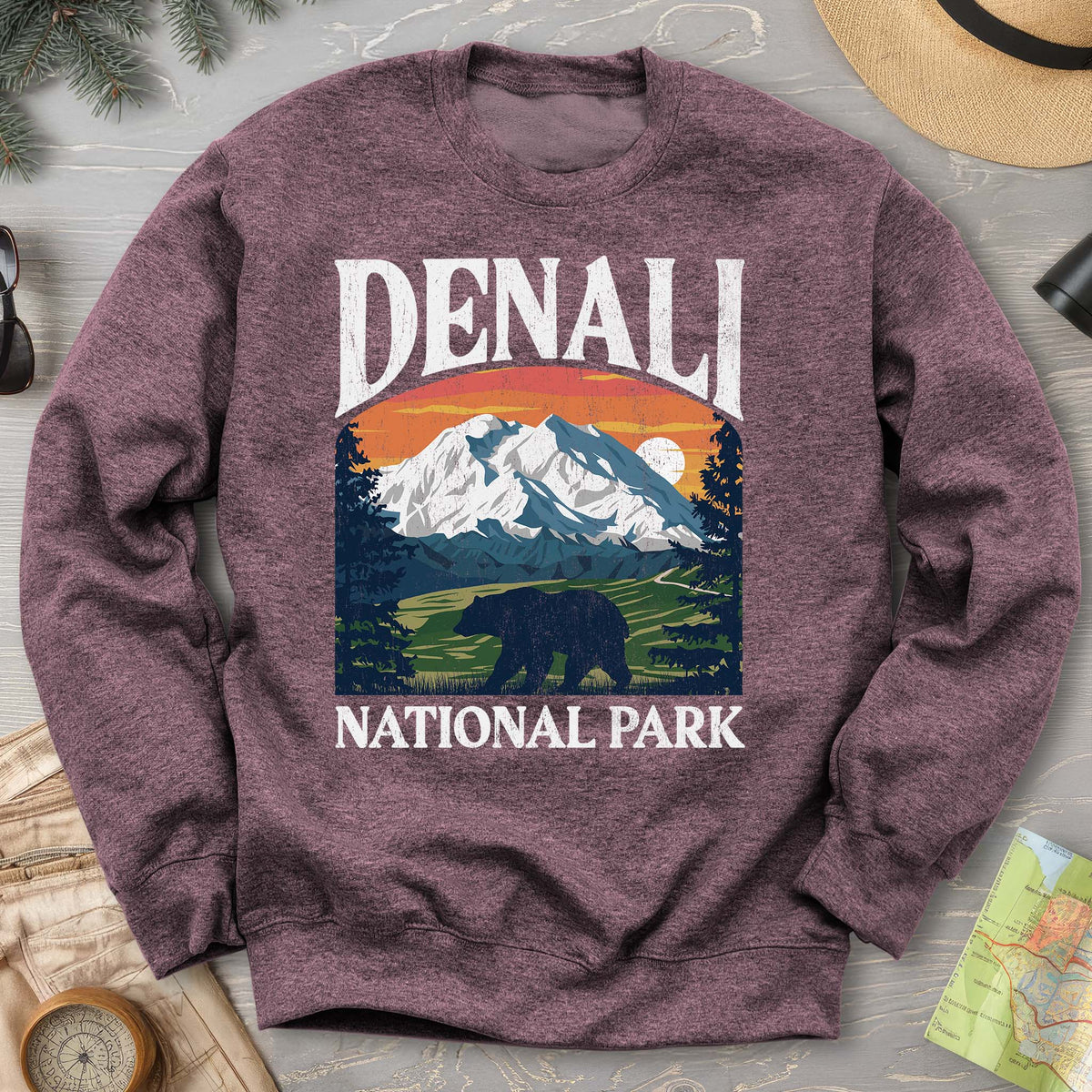 Denali National Park "Big and Bold" Sweatshirt