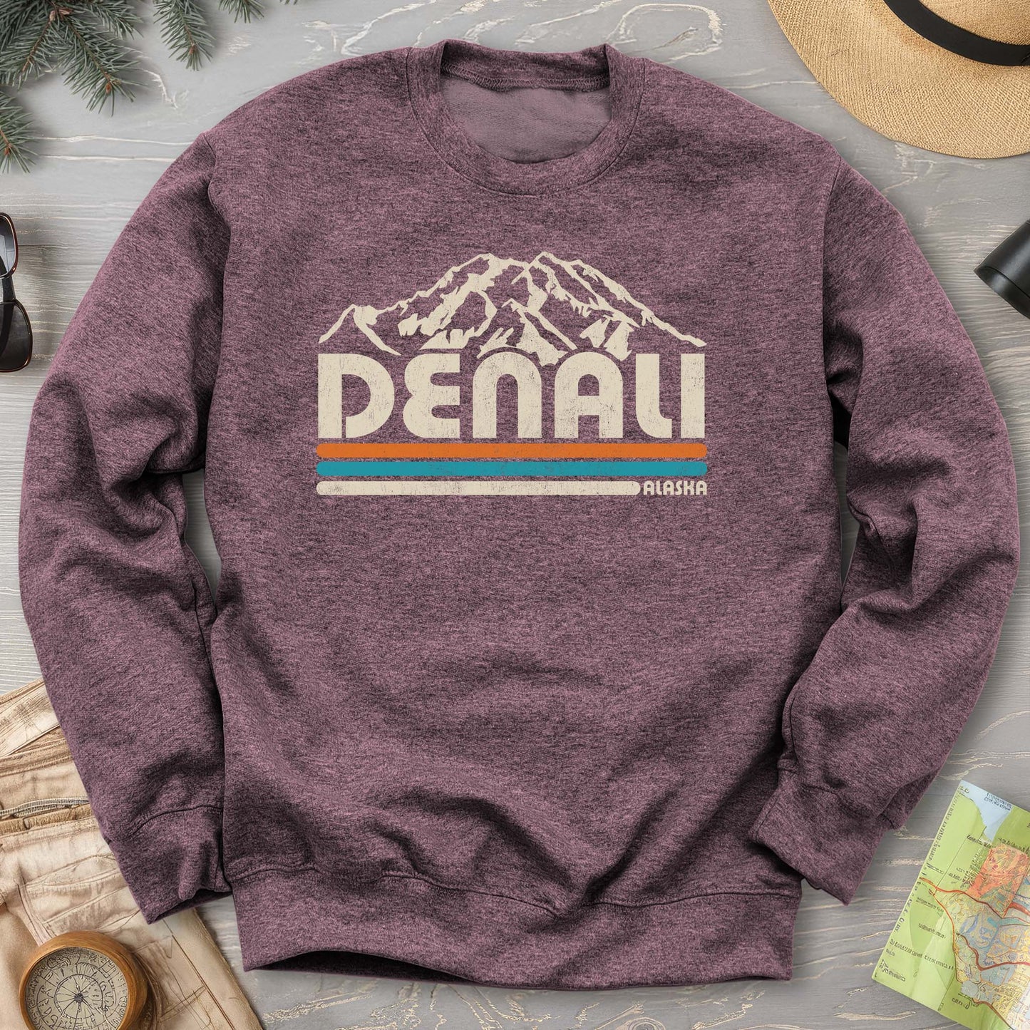 Denali Retro Stripe Sweatshirt
