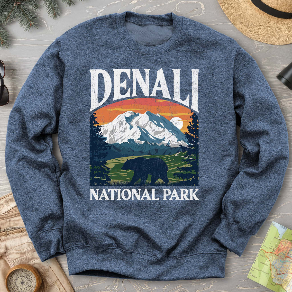 Denali National Park "Big and Bold" Sweatshirt