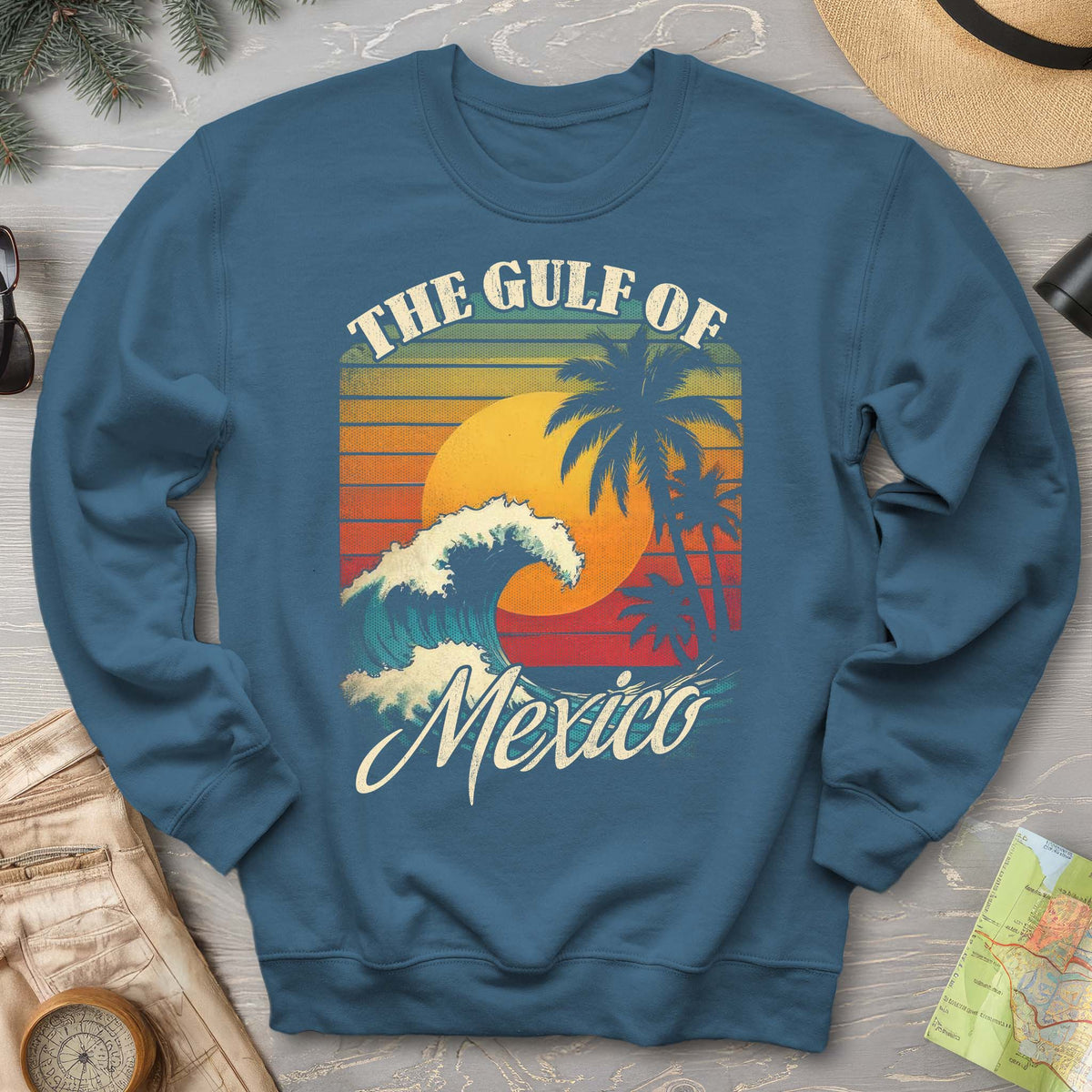 Gulf of Mexico "Retro Wave" Sweatshirt