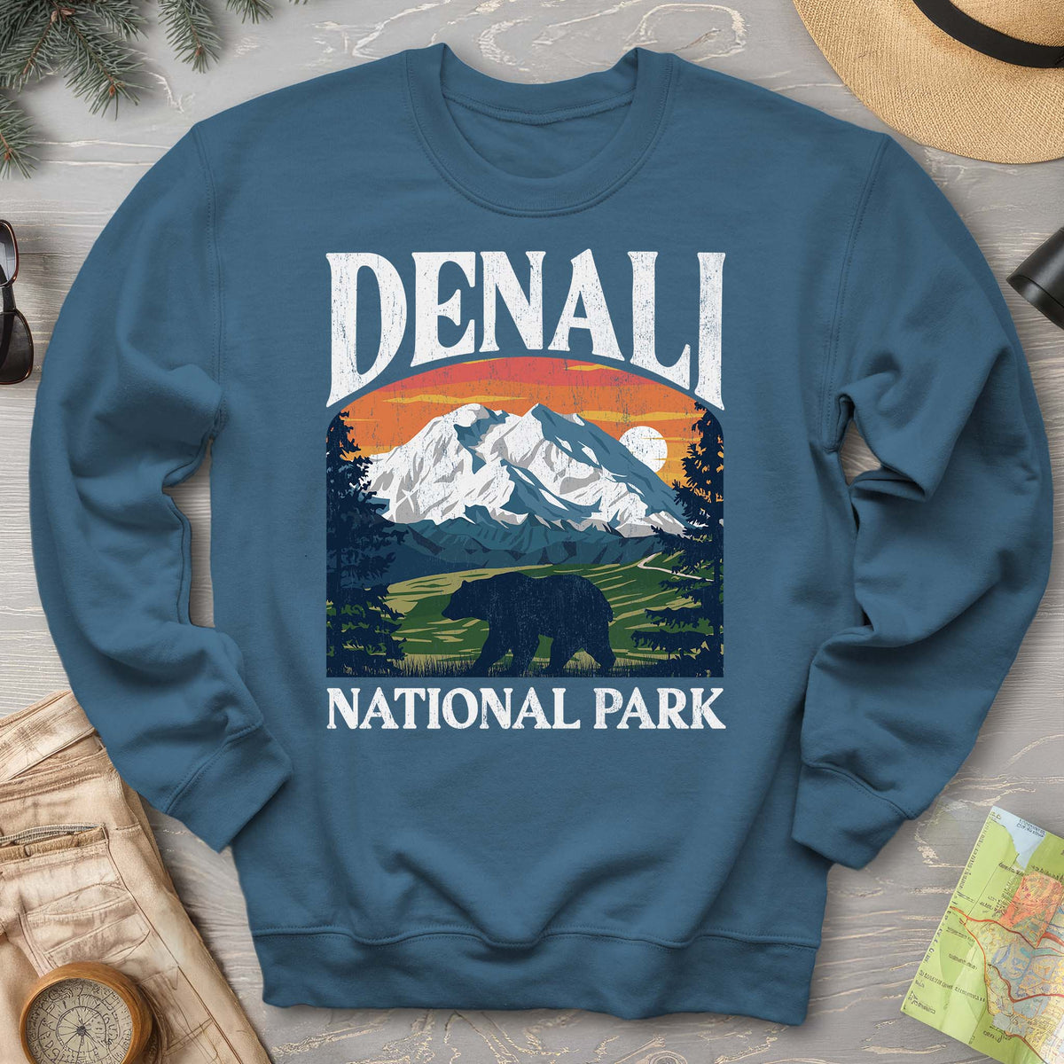 Denali National Park "Big and Bold" Sweatshirt
