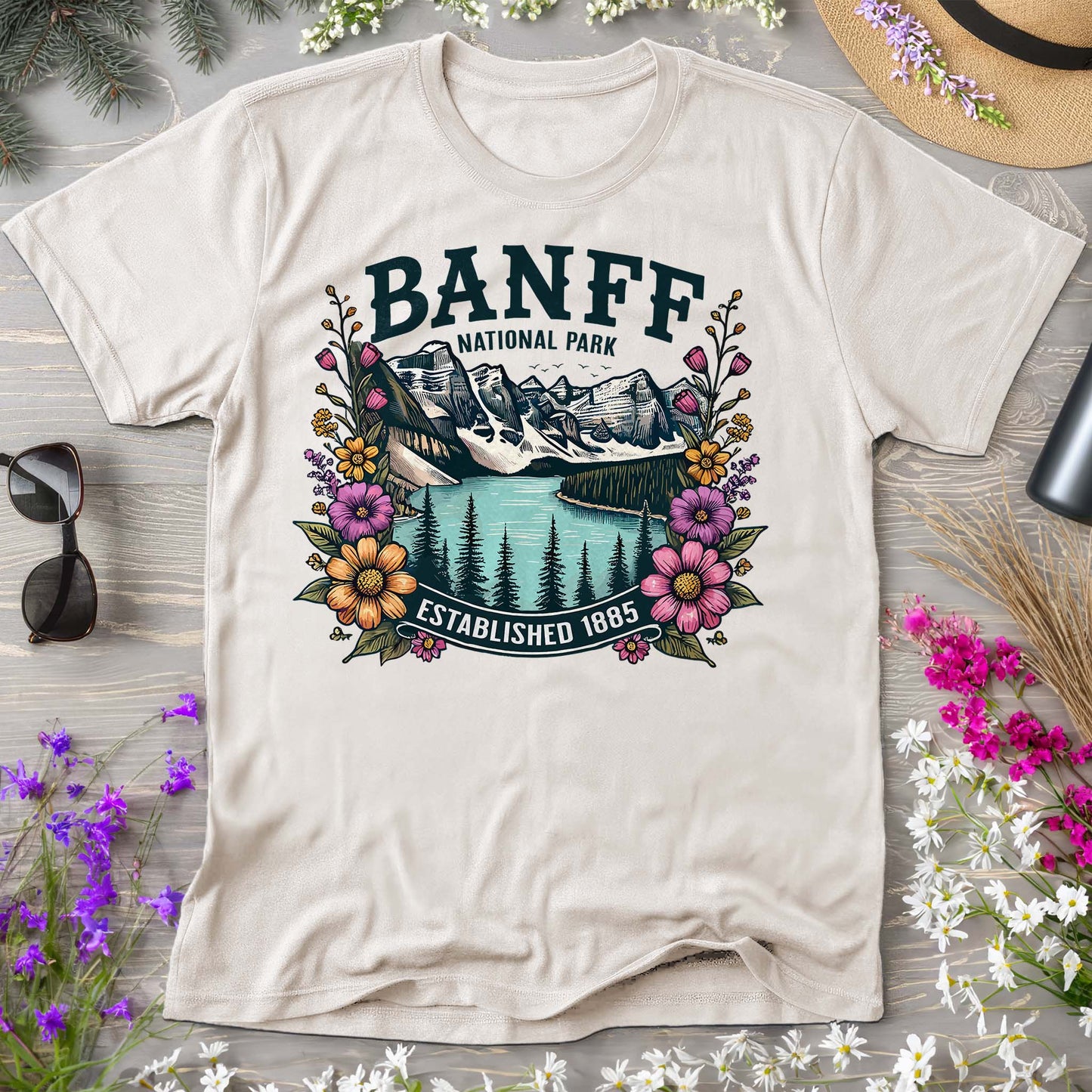 Banff National Park "Wildflower" T-Shirt