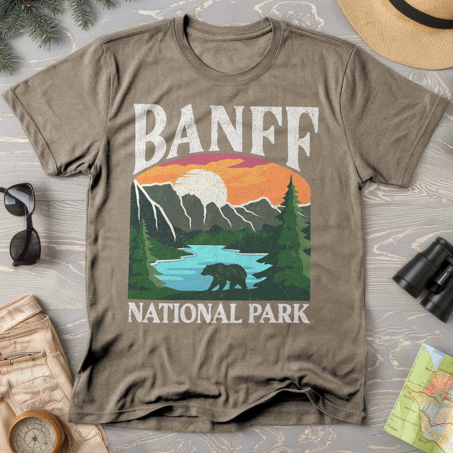 Banff National Park "Big and Bold" T-Shirt