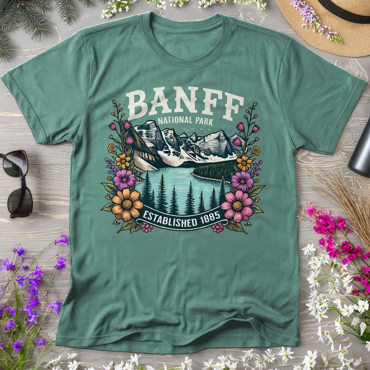 Banff National Park "Wildflower" T-Shirt