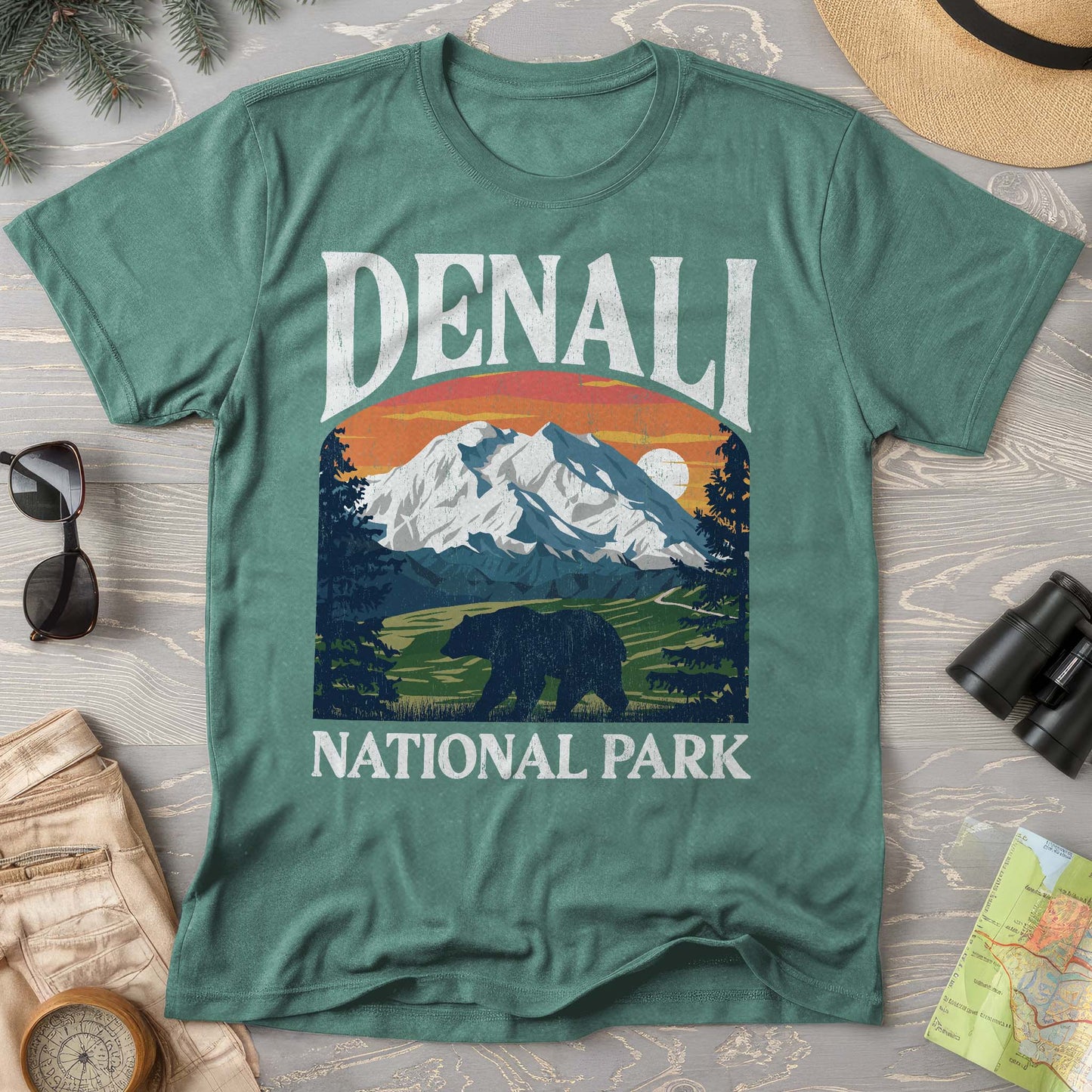 Denali National Park "Big and Bold" T-Shirt