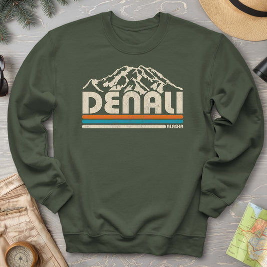 Denali Retro Stripe Sweatshirt