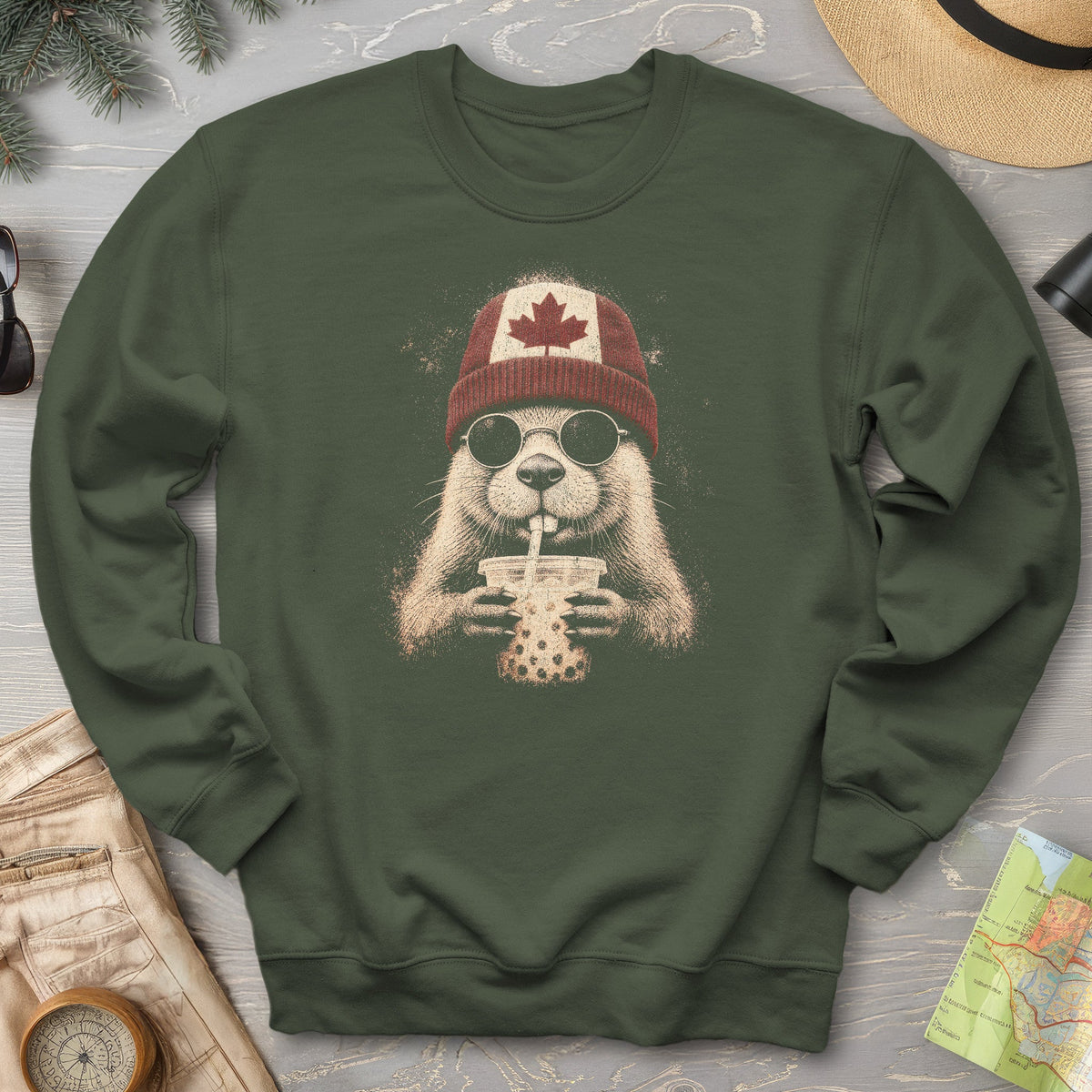 Canada Beaver Attitude Sweatshirt