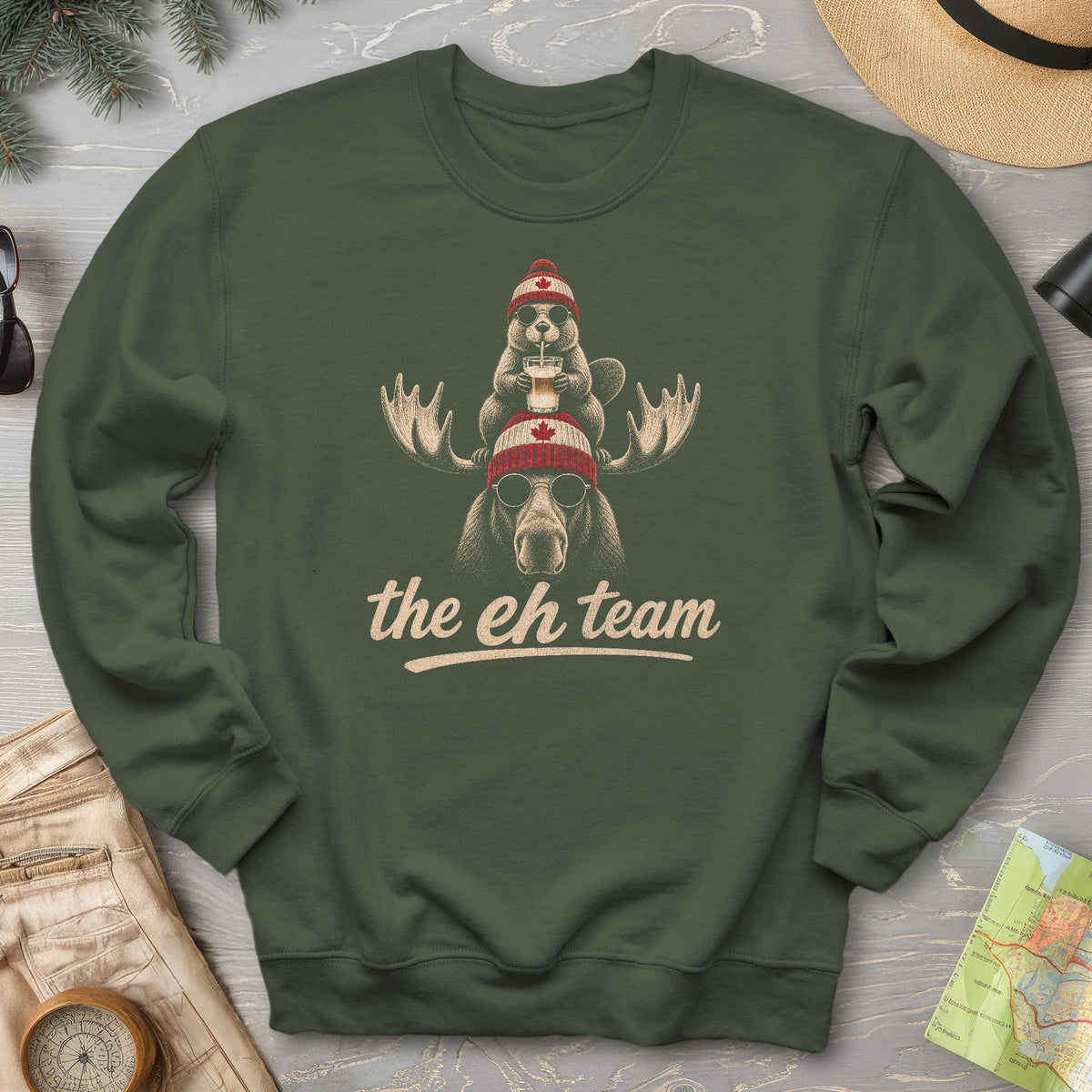 Beaver Moose Team Sweatshirt
