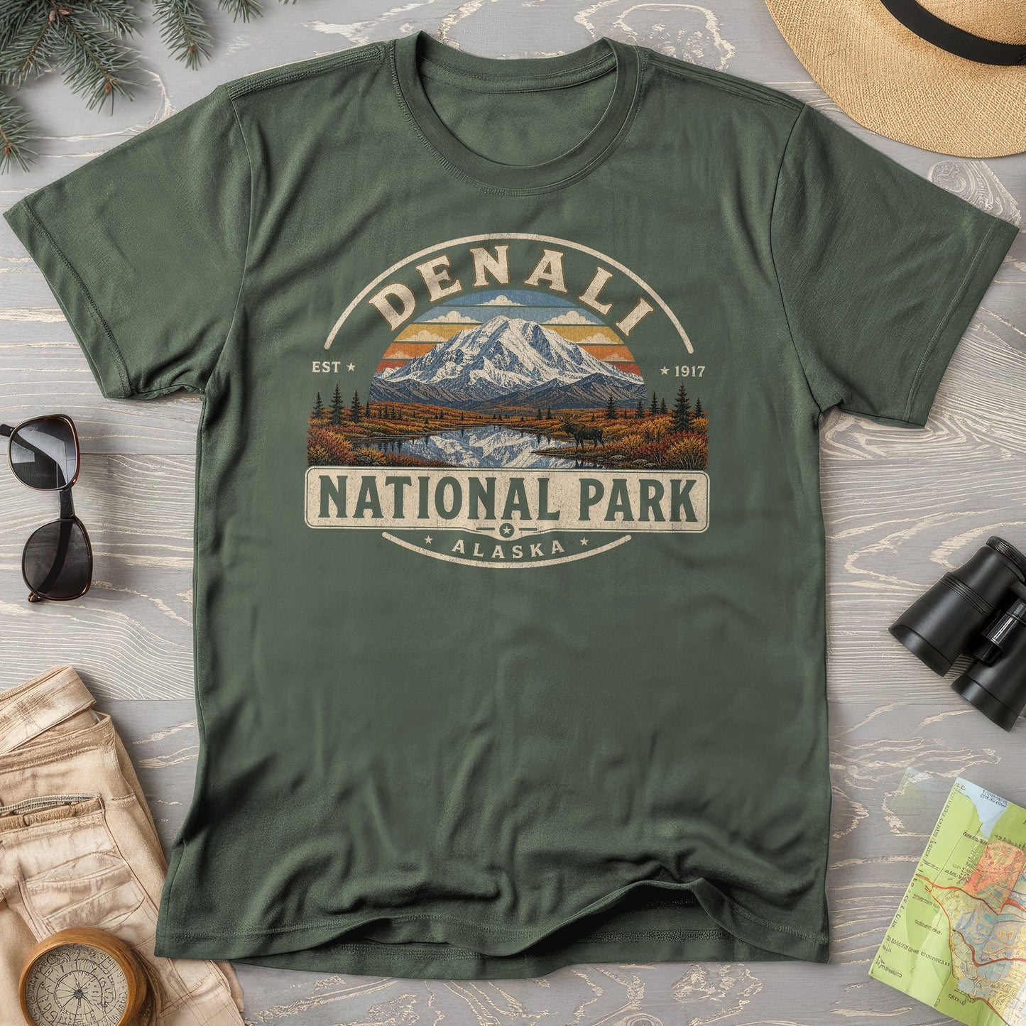Denali Medallion T-Shirt