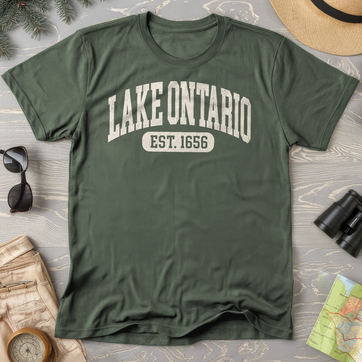 Lake Ontario Varsity T-Shirt