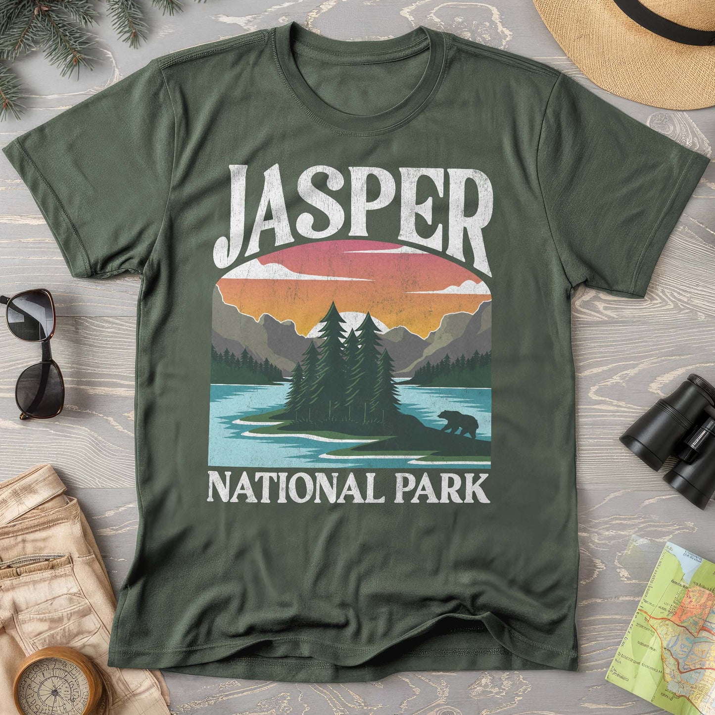 Jasper National Park "Big and Bold" T-Shirt