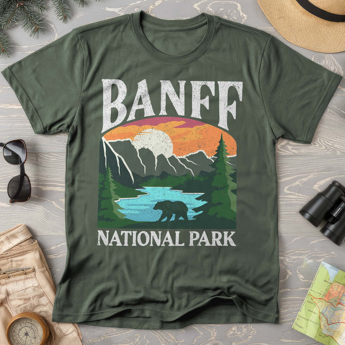 Banff National Park "Big and Bold" T-Shirt