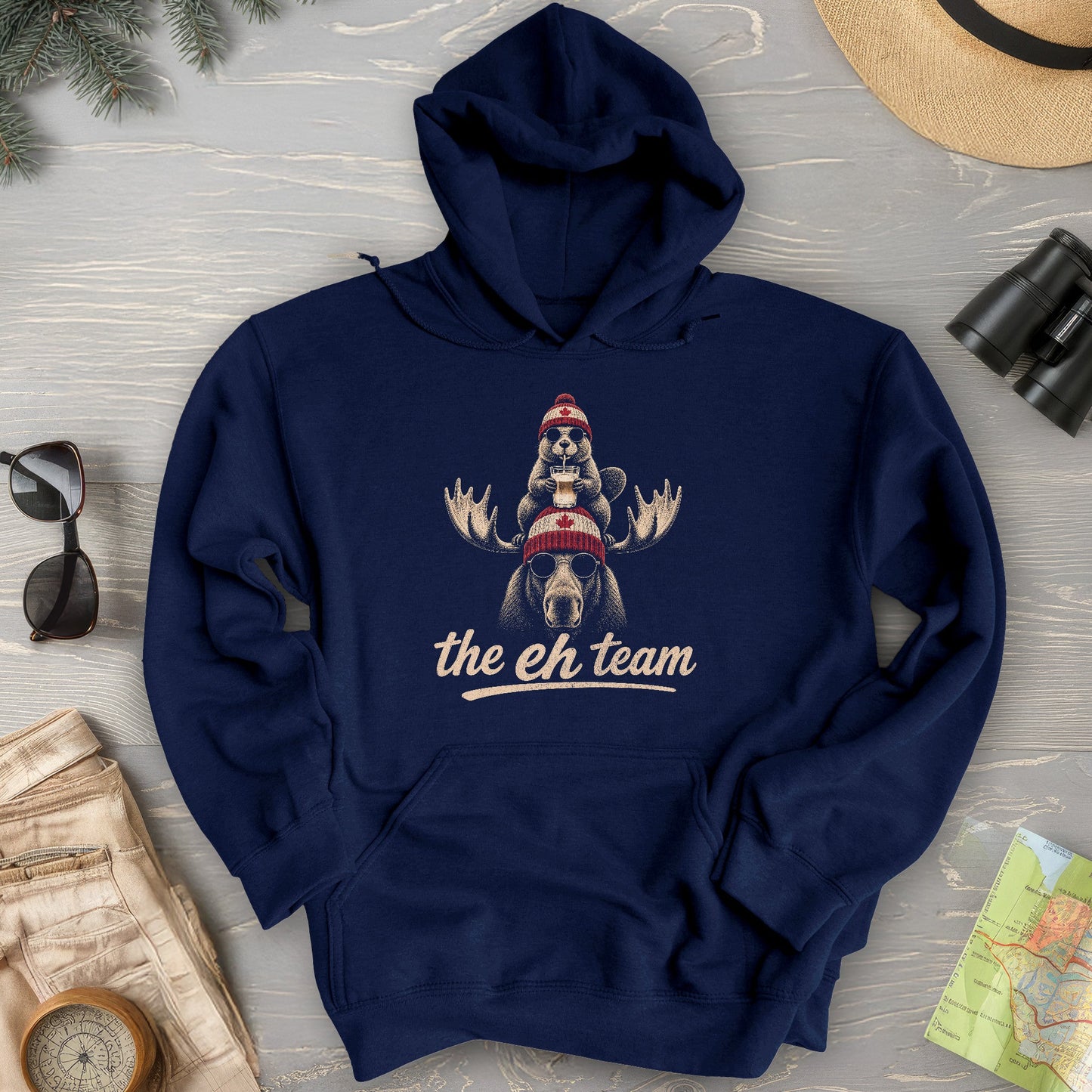 Beaver Moose Team Hoodie
