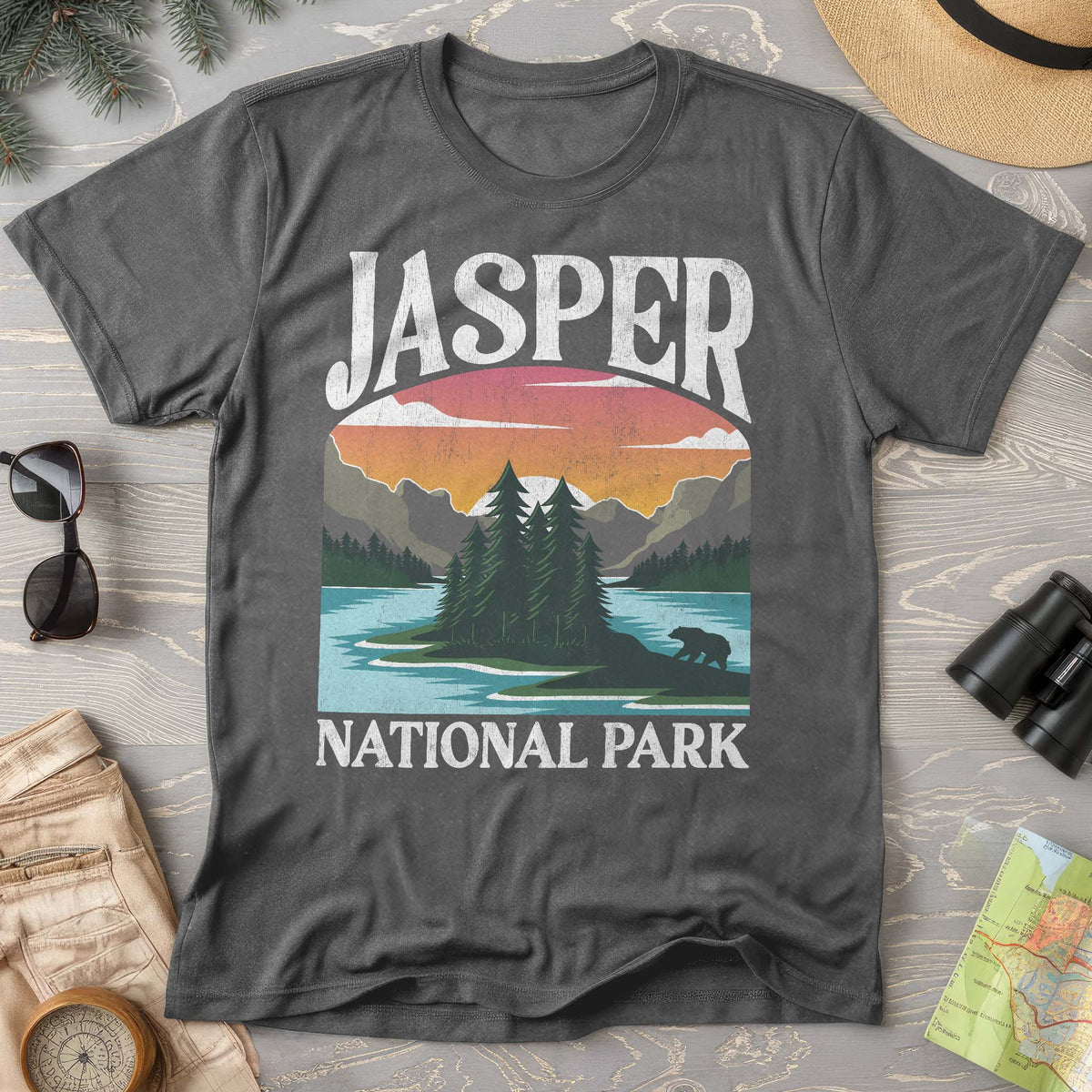 Jasper National Park "Big and Bold" T-Shirt