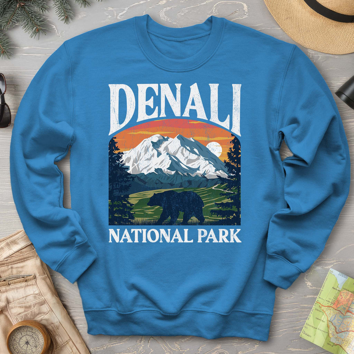 Denali National Park "Big and Bold" Sweatshirt
