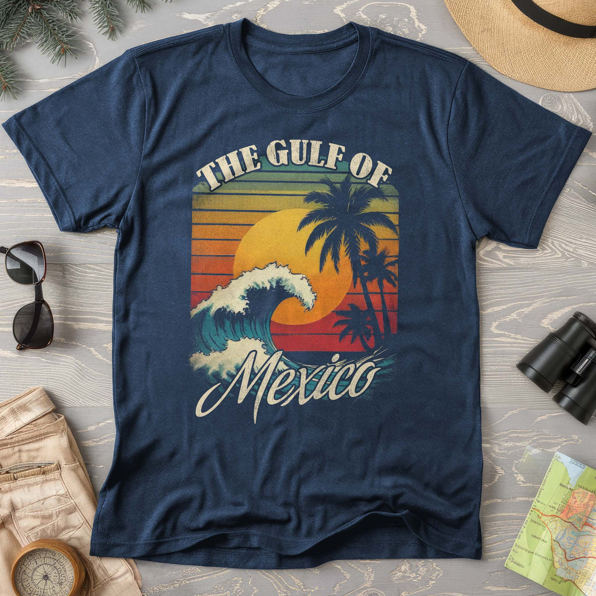 Gulf of Mexico "Retro Wave" T-Shirt