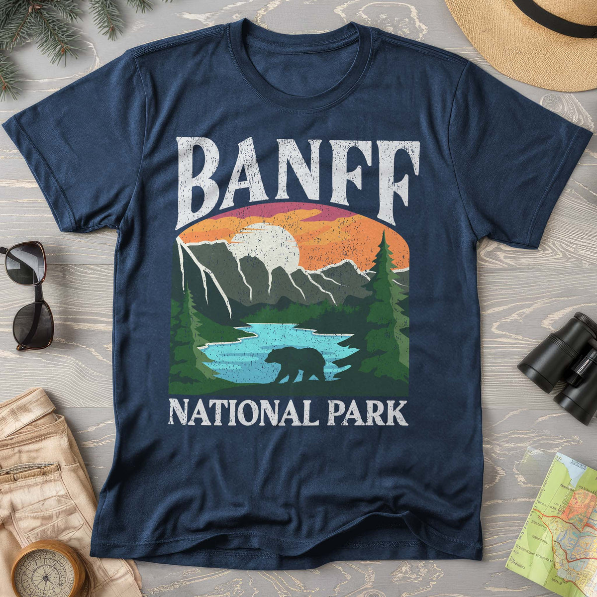 Banff National Park "Big and Bold" T-Shirt