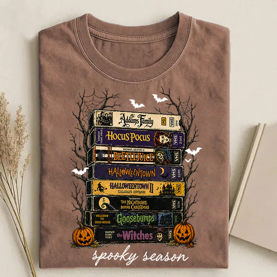 Vintage Halloween VHS  T-shirt