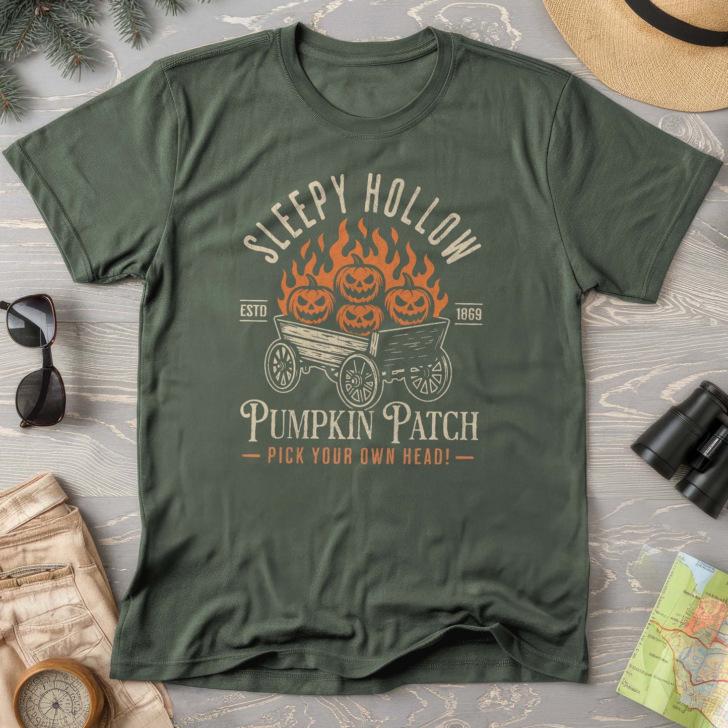 Sleepy Hollow Pumpkin Patch T-Shirt
