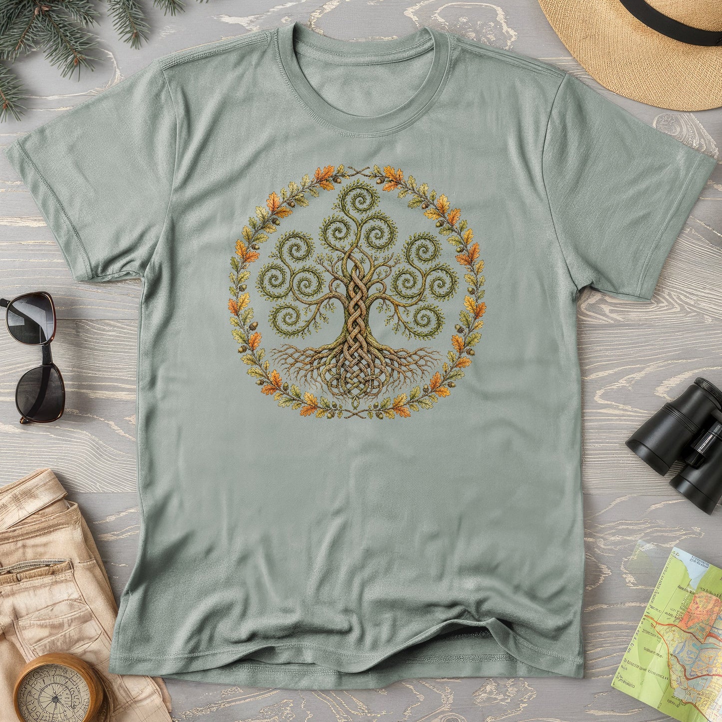Triskele Tree Of Life T-Shirt