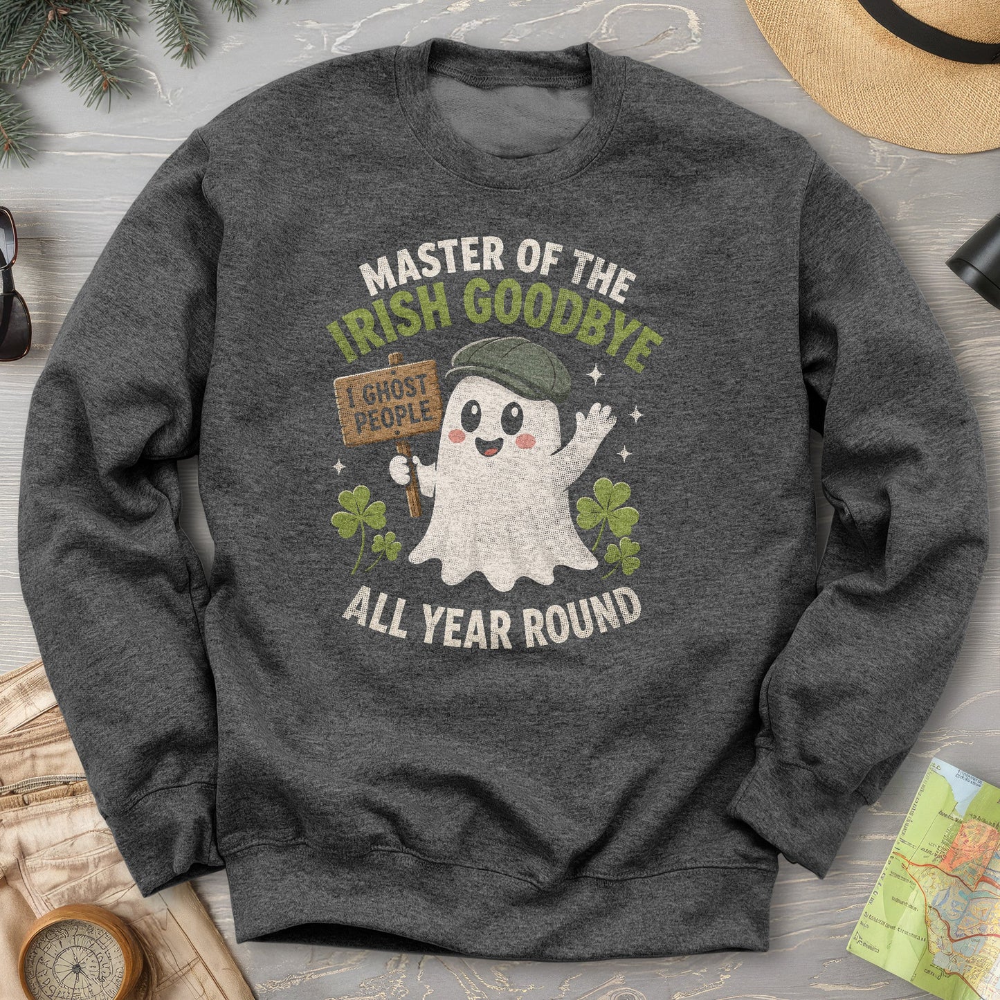 Irish Goodbye Ghost Sweatshirt