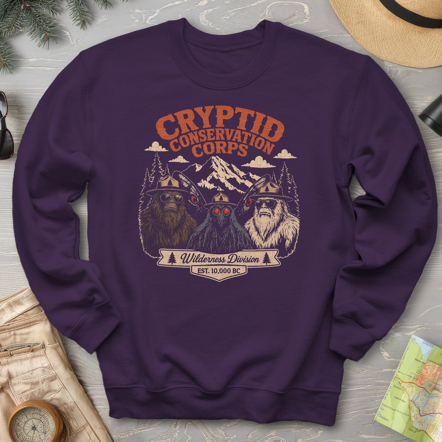 Cryptid Conservation Corps Sweatshirt