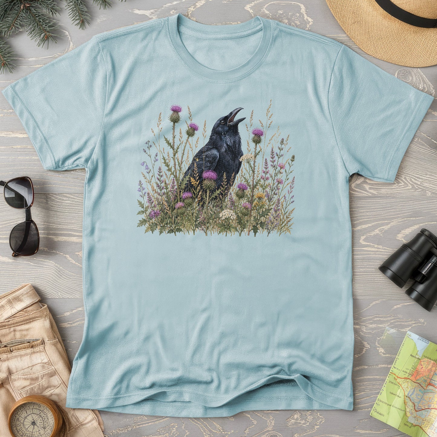 Botanical Raven T-Shirt