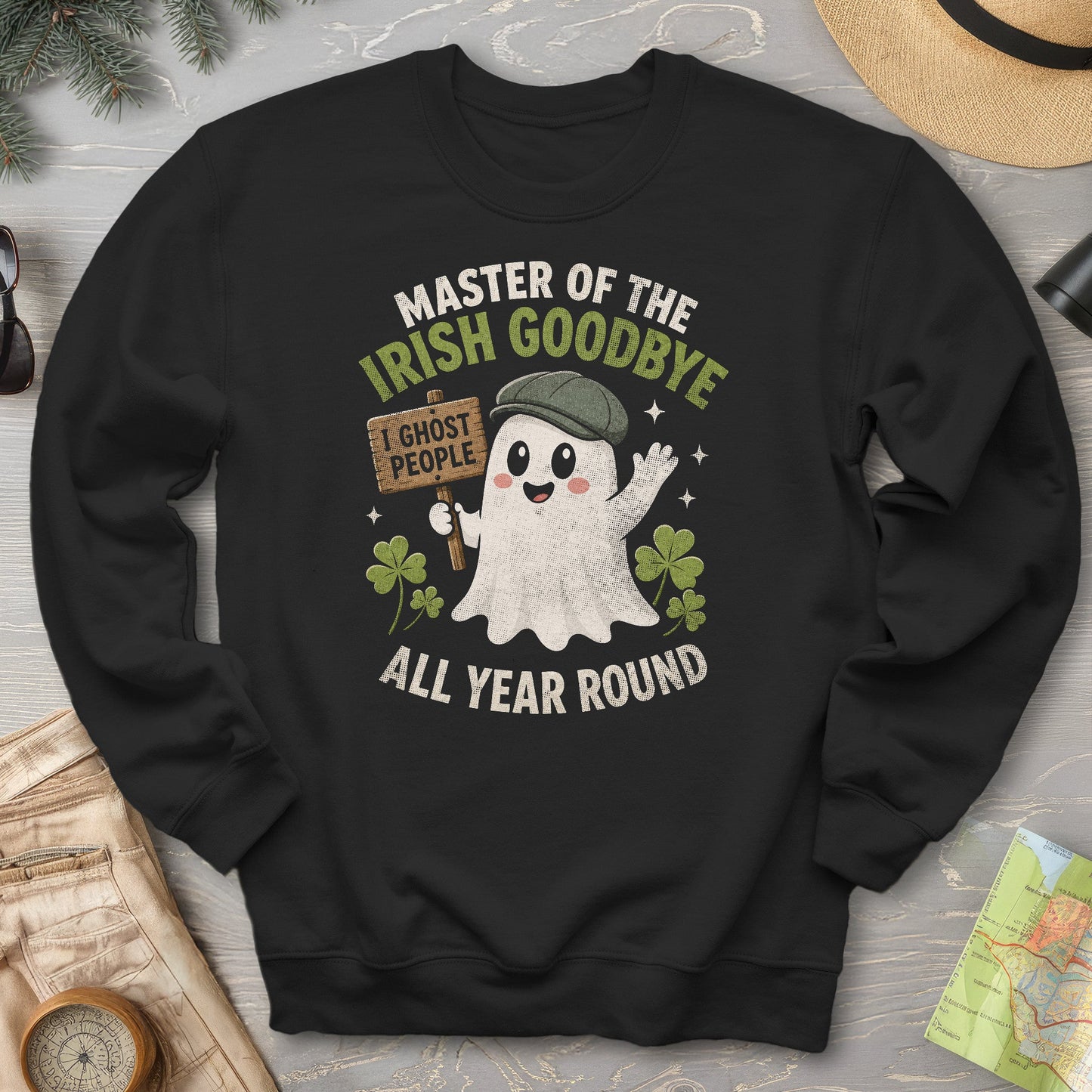 Irish Goodbye Ghost Sweatshirt