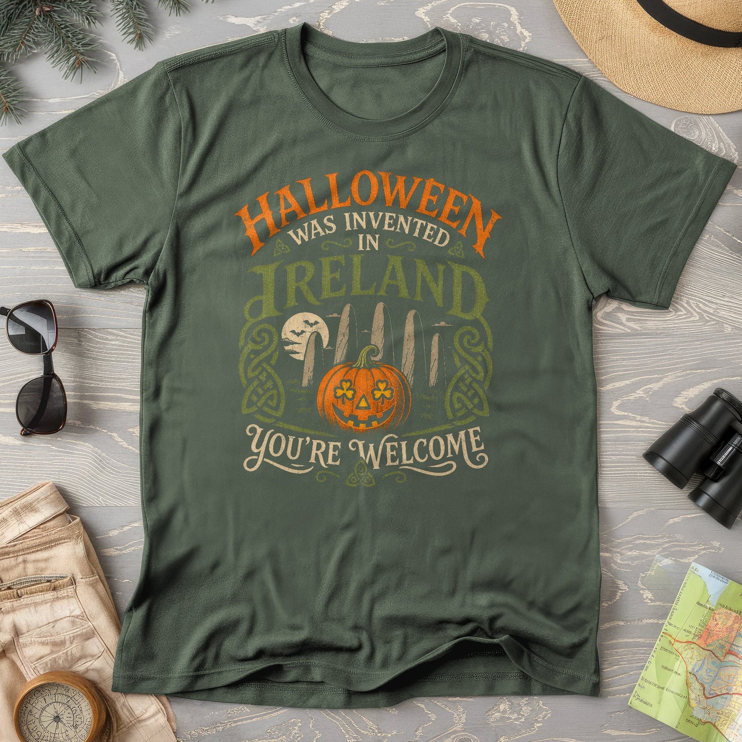 Invented In Ireland Halloween T-Shirt